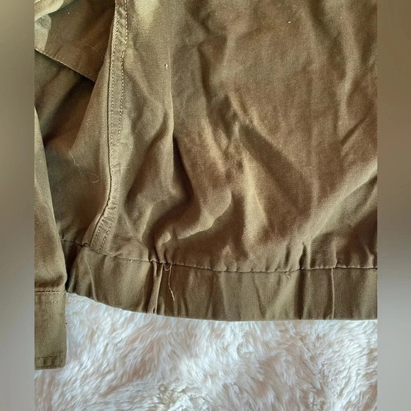 no boundaries Green Army Jacket cropped size XS - Picture 5 of 5